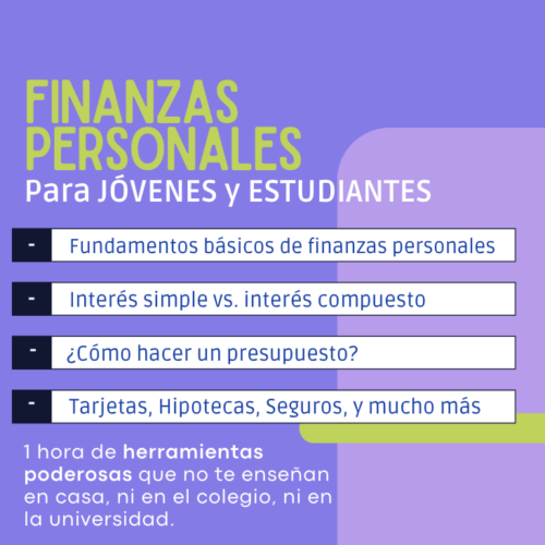 Finanzas para jóvenes estudiantes